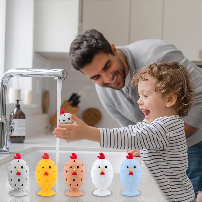 Egg Washer for Fresh Eggs, Egg Scrubber for Fresh Eggs, 2 Reusable Silicone - Image 7