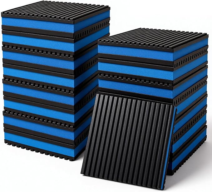 12-Pack Anti Vibration Pads, Heavy Duty Vibration Isolation Pads by Unknown