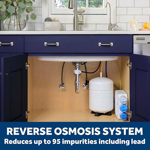 GE 3 Stage Reverse Osmosis Under Sink Water Filtration System - Image 2