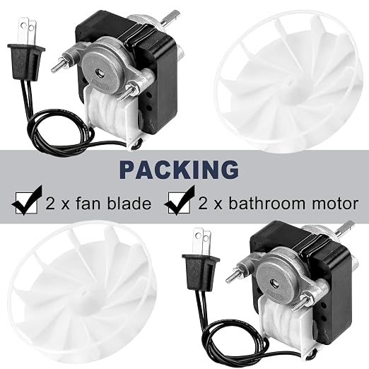 99080166 BP28 Bathroom Fan Motor - Image 2