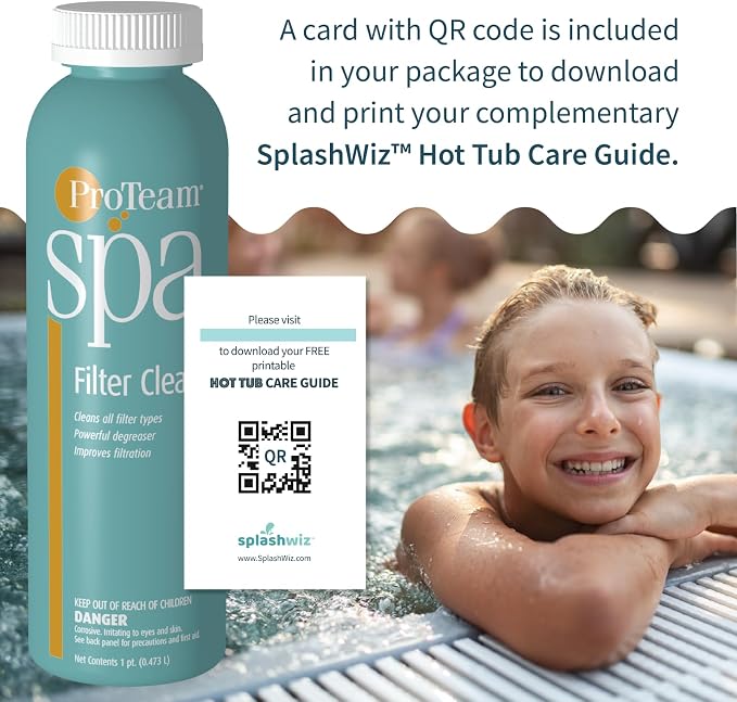 SplashWiz Proteam Spa Filter Clean - Image 8