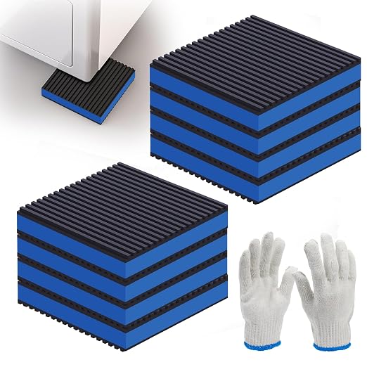 8 Pack Anti Vibration Pads, Sound Absorbing Mats by Storystore