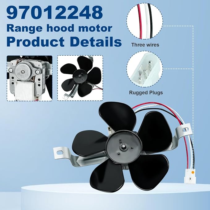 Upgraded Version 97012248 S97012248 Range Hood Fan Motor - Image 3