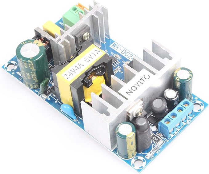 NOYITO AC to DC Isolated Power Supply Module DC 24V 4A 5V 1A Dual Output Power by NOYITO