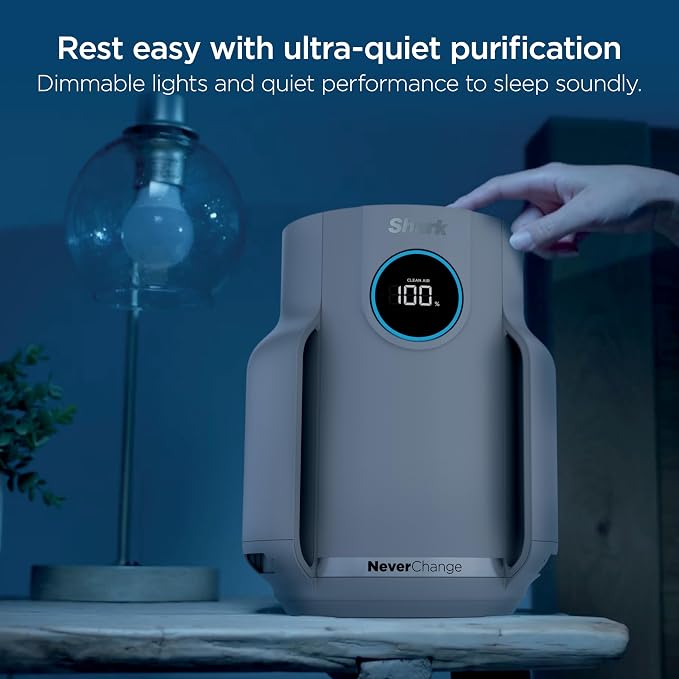 Shark Air Purifier for Home, NeverChange Compact Pro, 2 Pack, For Bedroom - Image 9