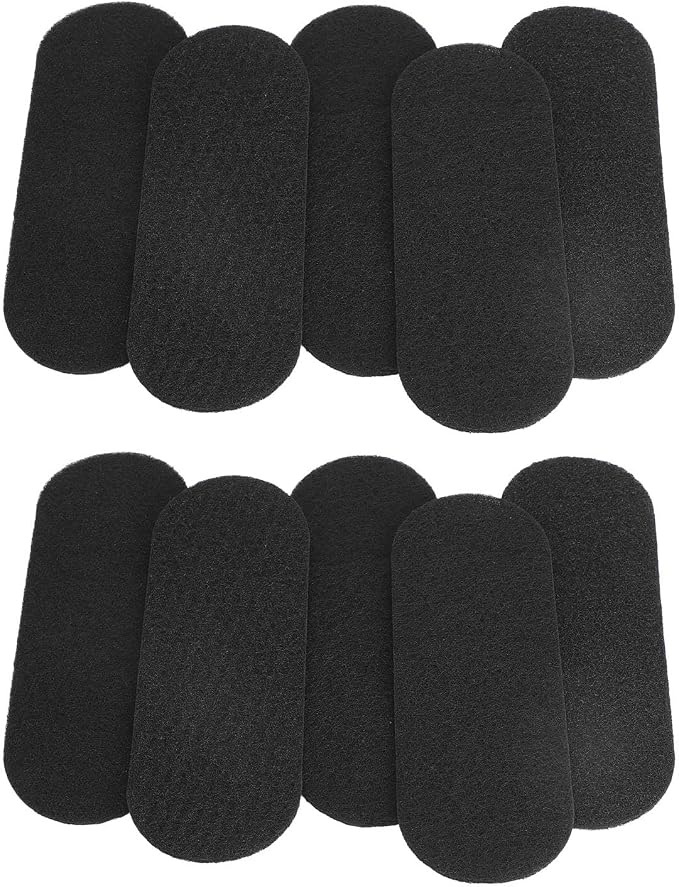 10pcs Ceiling Fan Filters, Activated Coconut Shell Carbon Filter, Easy Stick - Image 2