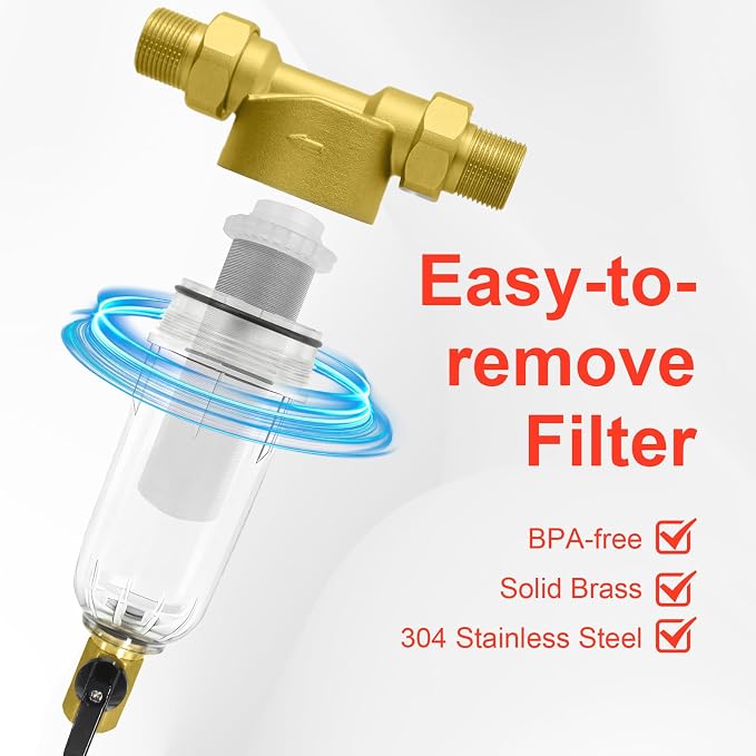 Spin Down Sediment Filter, Inline Water Filter - Image 5