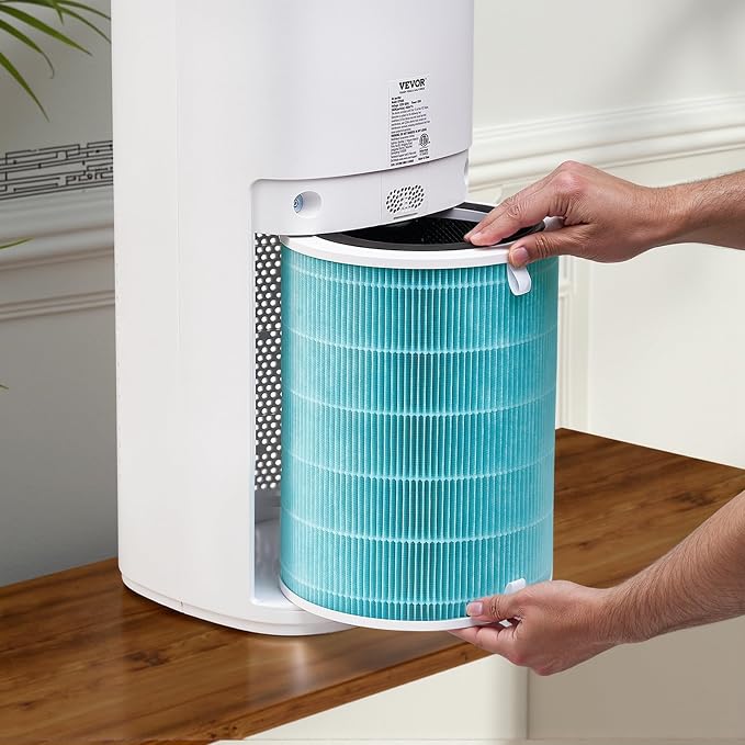 VEVOR Air Purifier Replacement Filter, 3-in-1 Compact & Lightweight Replacement - Image 7