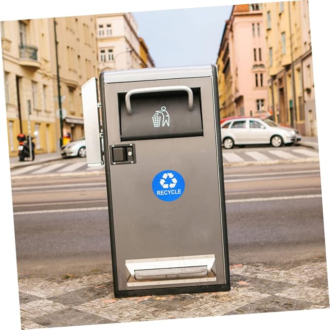DOITOOL 8pcs Waterproof Trash Can Stickers - Image 5