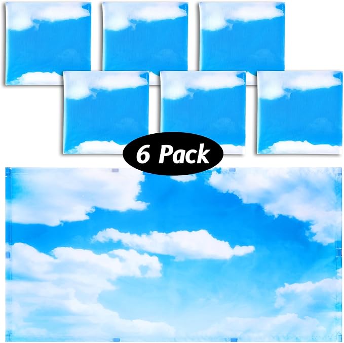 Hortsun 6 Pcs Fluorescent Light Covers by Hortsun