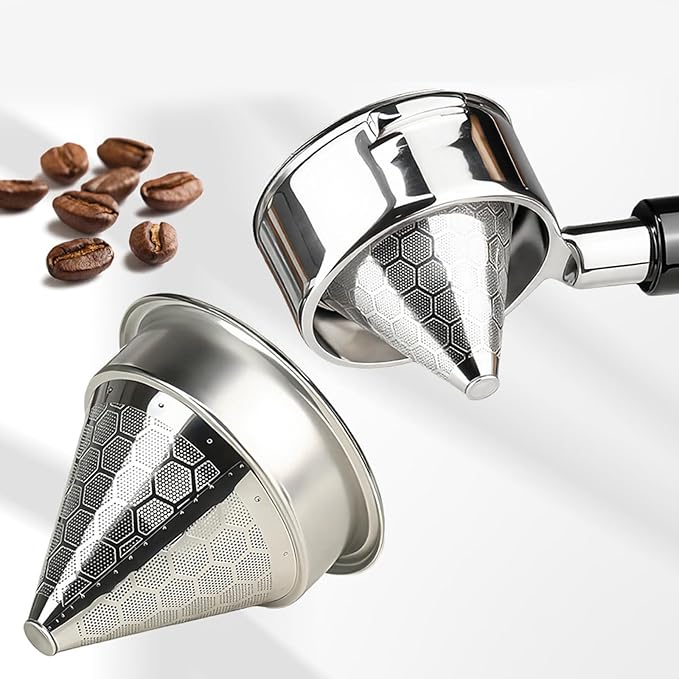 Stable Double Layer Coffee Filter Funnel Ensures Precise Pourover - Image 3