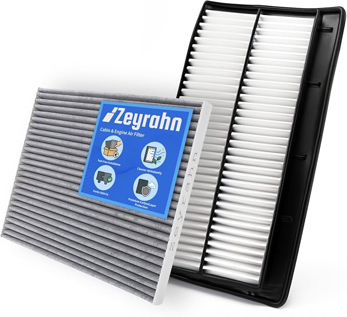 Cabin & Engine Air Filter Kit for Honda Pilot 2023-2025, Acura MDX 2022-2025 by Zeyrahn