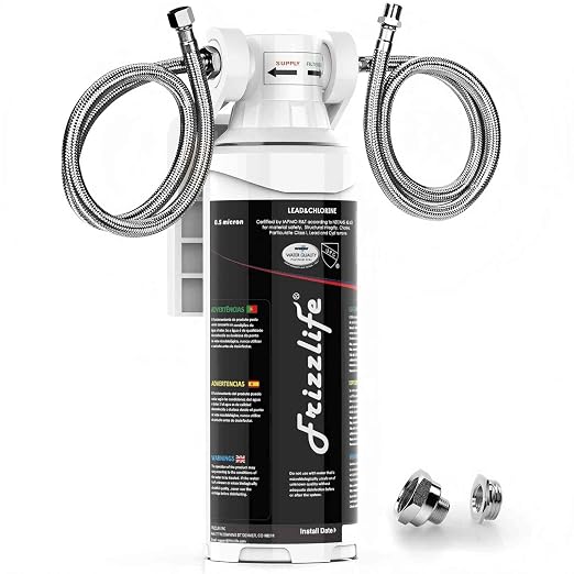 Frizzlife Under Sink Water Filter System-NSF/ANSI 53&42 Certified High Capacity by FRIZZLIFE