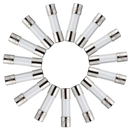 BOJACK 15 Values 150 pcs Fast Blow Glass Fuses Assortment Kit 5x20 mm 250 V 0.1 - Image 4