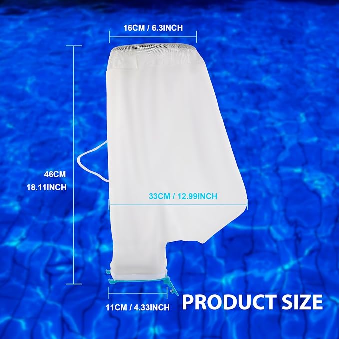 Premium Mesh Bag Replacement for PoolCent Handheld Cleaner——Leaf Eater/Leaf - Image 2