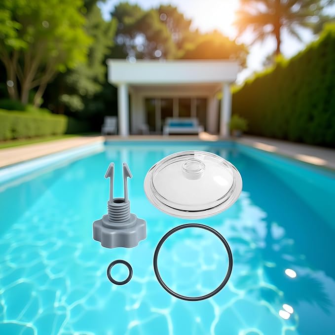 SF80110-1 Leaf Trap Cover Lid, Pool Leaf Trap Cover Lid, O-Ring & Valve - Image 8