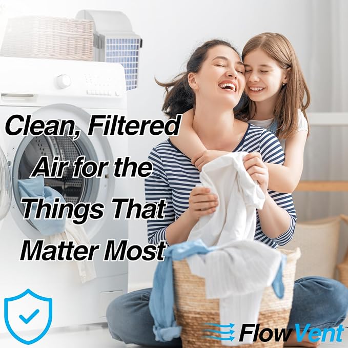 Indoor Dryer Vent Filters | Dual Filter Lint Trap - Image 6