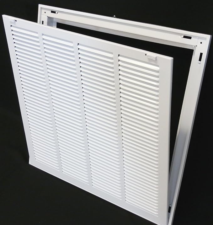 10" X 28" Steel Return Air Filter Grille - Image 5