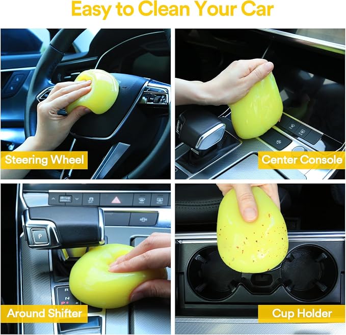 PULIDIKI Car Cleaning Gel for Car Cleaning Putty Car Putty Auto Detailing Tools - Image 3