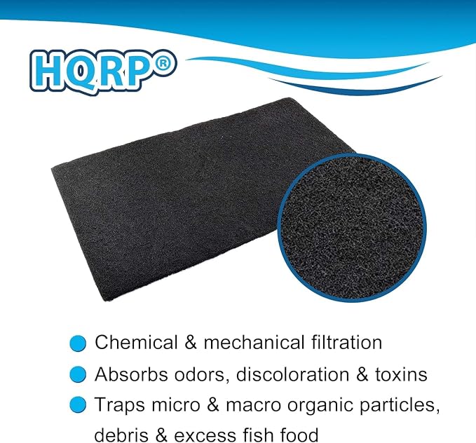 HQRP 2-Pack Activated Carbon Filter 18x10 - Image 2