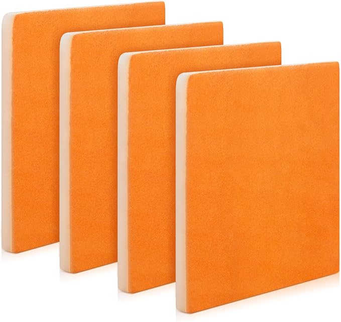 Hahafelt 4 Pcs 10.5 x 10.5 Inches Replacement Filter Pads Compatible by Hahafelt