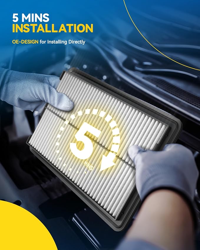 PHILTOP Engine Air Filter CA12050 Replacement - Image 6