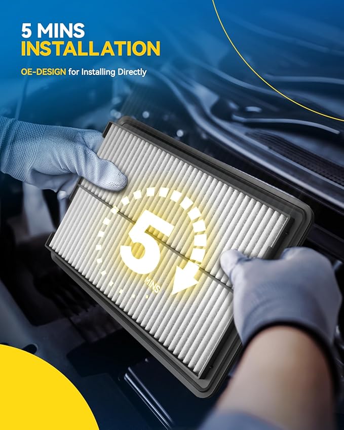 PHILTOP Engine Air Filter CA10165 Replacement - Image 6