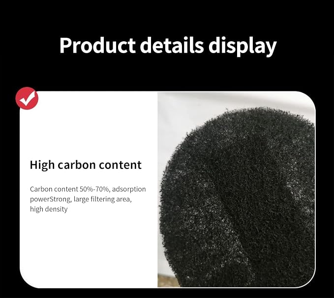 Generic Ceiling fan blade air activated carbon filter, not easy to fall off - Image 3