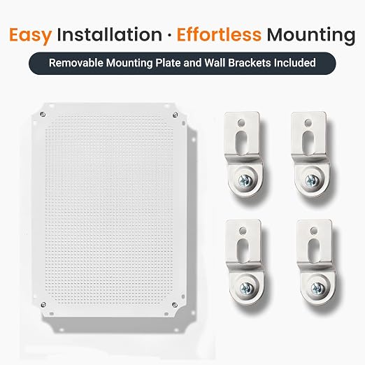 QILIPSU Waterproof Junction Box IP67 Outdoor Plastic Electrical Project - Image 9