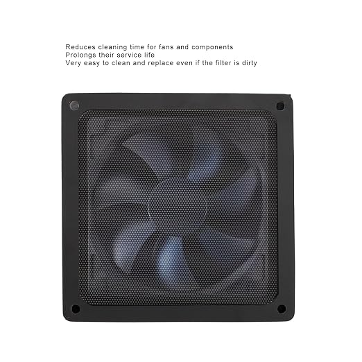 140 x 140mm DIY PC Case Dust Mesh Filter, PVC Soft Dust Filter Cover - Image 3