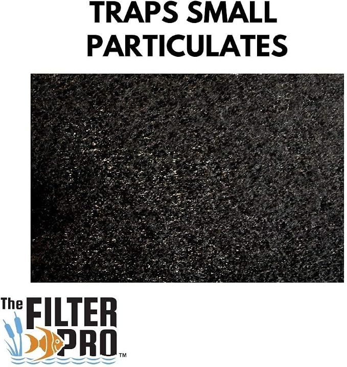 Carbon Fine Filter Media, 3/8" Thick, 2 Pack, Ponds or Water Gardens, Made in - Image 5