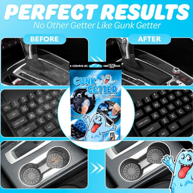 Cleaning Gel for Those Hard to Reach Places, Automotive Cup Holder Electronic - Image 3