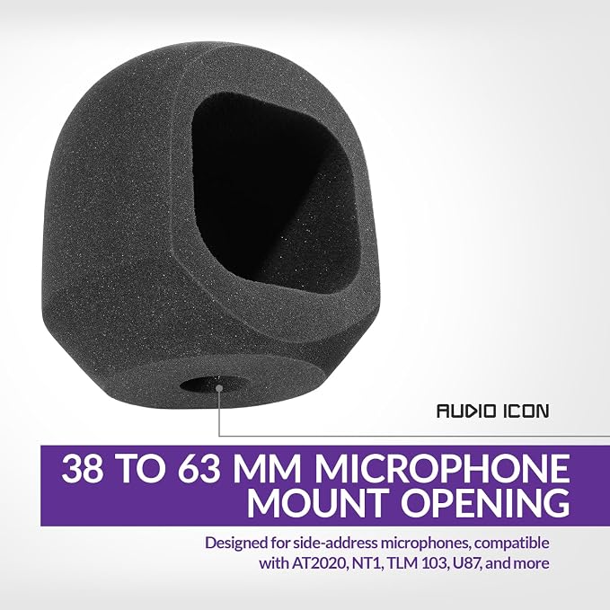 Soundbox Vocal Recording Isolation Booth | Portable Microphone Shield, Pop - Image 7