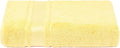 Melissa Linen, Bath Sheet Towel, 100% Turkish Cotton Towel for Bathroom, Absorbent, Quick Dry, Durable and Soft Shower Towel, 35 in x 60 in, Spa and Hotel Quality, Light Yellow