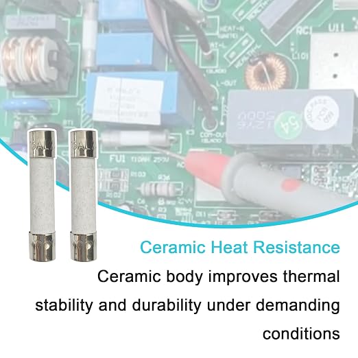 5-Pack 6x30mm 15A 250V Fast-Blow Ceramic Fuse - Image 7