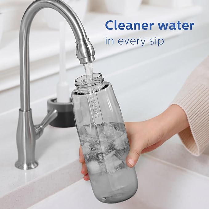PHILIPS Filtered Water Bottle, BPA-Free Tritan Plastic Water Bottles, Replaces - Image 6