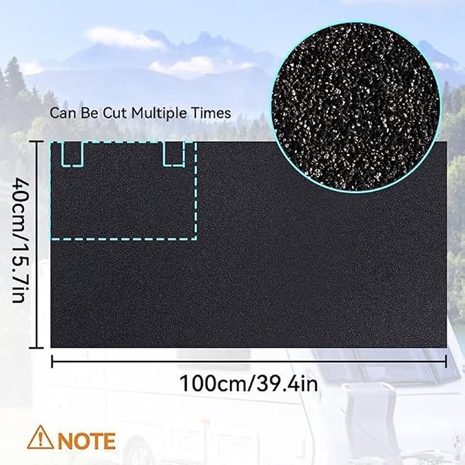 Activated Carbon Air Conditioner Filter Sheet 100x40cm, Cut-to-Fit Replacement - Image 6