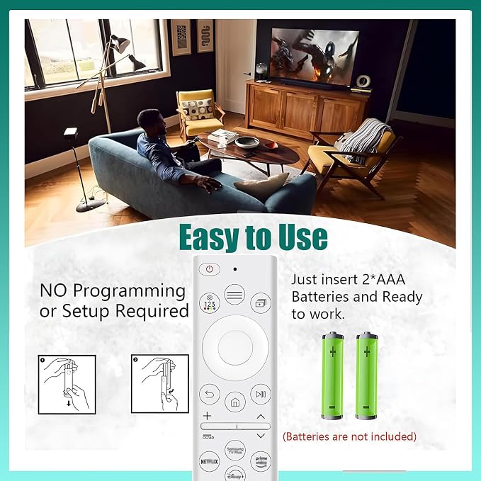 Replacement for Samsung Frame TV Remote, BN59-01385A for 2018-2025 All Samsung - Image 5