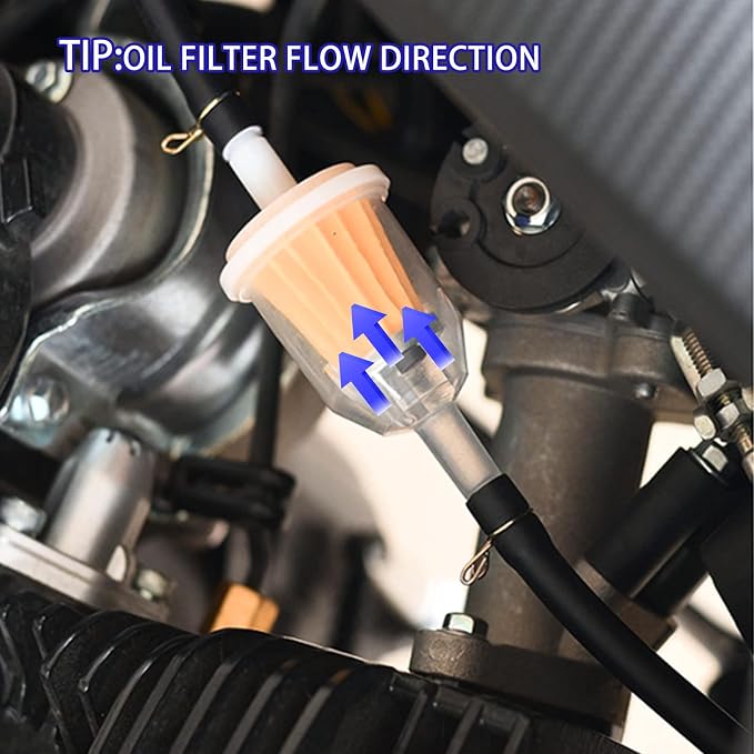 Tnisesm 10Pcs Gas Inline Fuel Filters 1/4 Inch x 5/16 Inch - Image 5