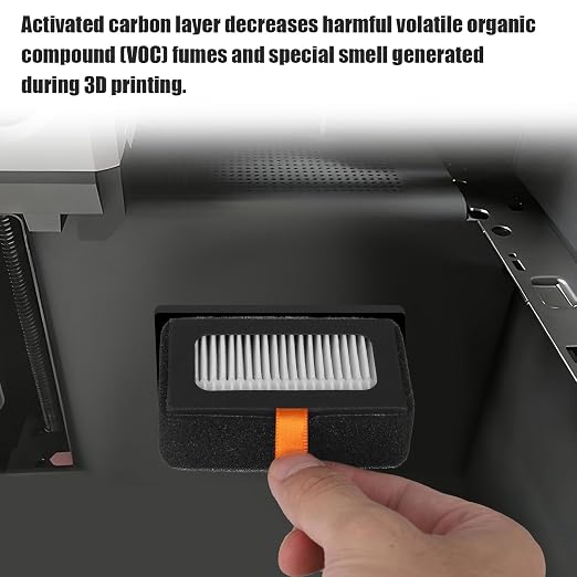 3pcs Air Filter for Bambu Lab, Activated Carbon Combo Air Filter Cartridge - Image 6