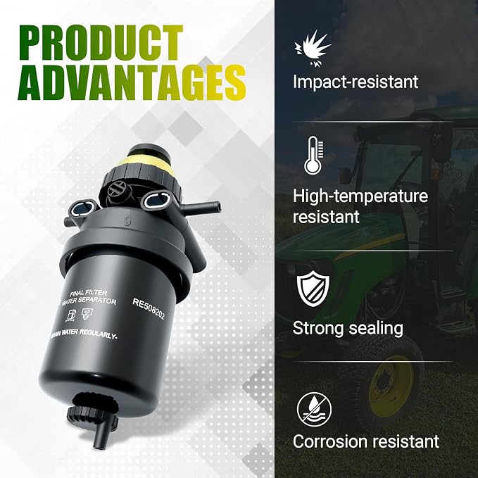 Fuel Filter Water Separator Assembly Compatible - Image 4