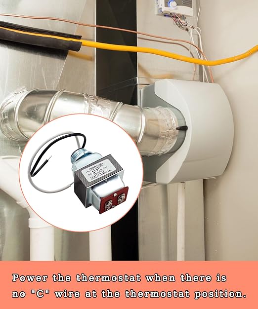 4010 Transformer Fits for Aprilaire 400, 600 Humidifiers, 110V to 24V - Image 5