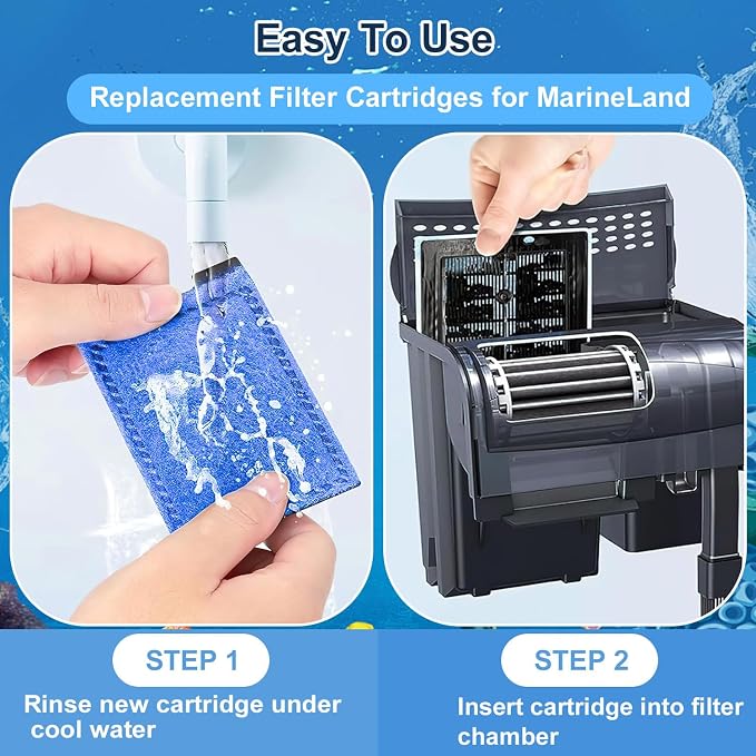 12 PCS Aquarium Filter Cartridge Filters, Rite-Size B Fish Tank Filter Cartridge - Image 6