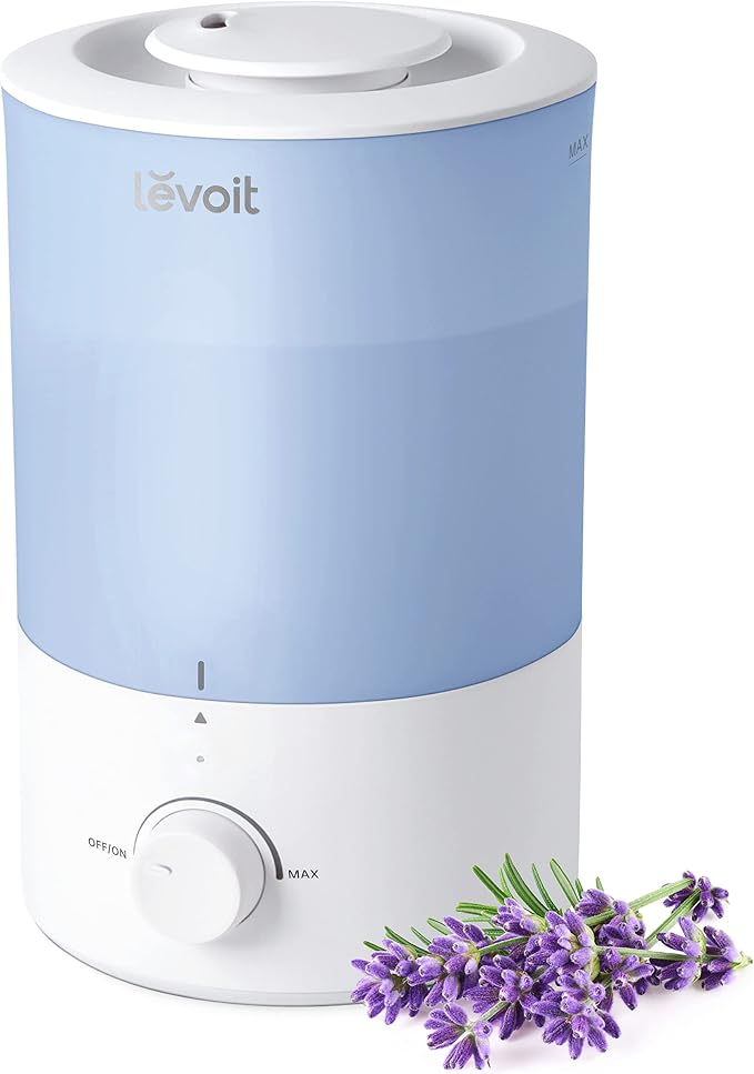 LEVOIT Dual 150 Humidifiers for Bedroom Large Room, 3L Cool Mist Top Fill by Unknown