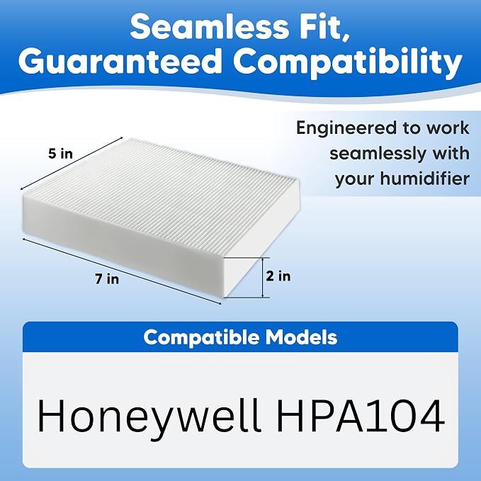 HRF-R1 Filter R Kit for Honeywell HPA104WMP Replacement Filter - Image 8