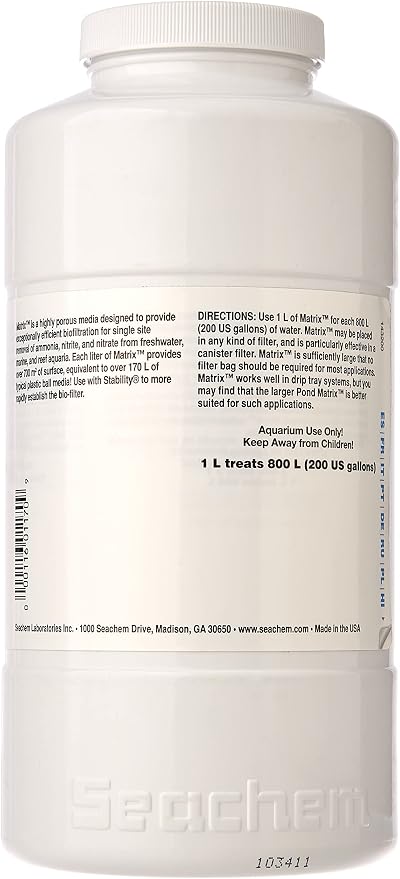 Seachem Matrix Bio Media 1 Liter - Image 2