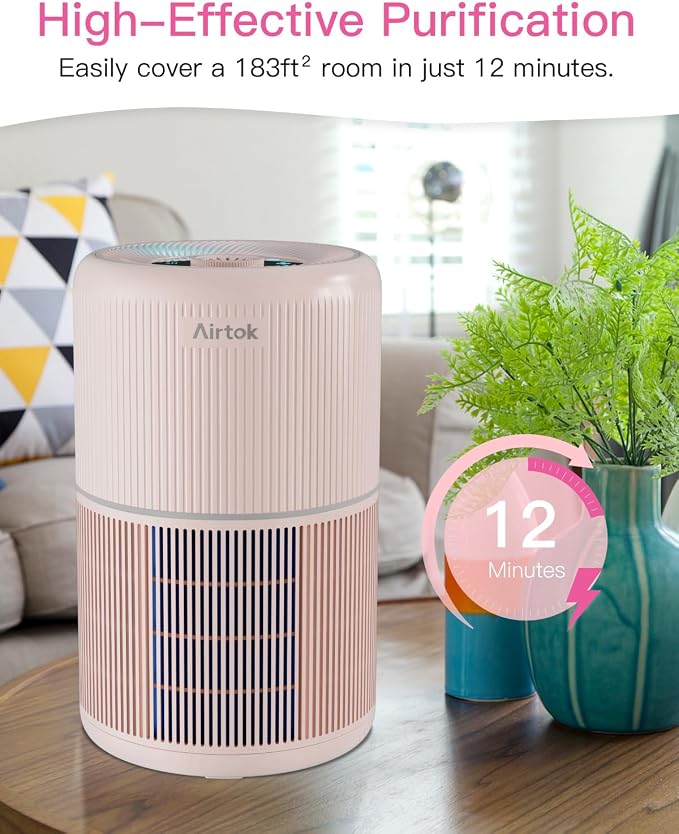 2 Pack Air Purifier for Home Bedroom - Image 6