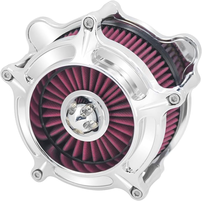 HDBUBALUS Motorcycle CNC Spike Air Cleaner Air Filter Intake System Filter - Image 8