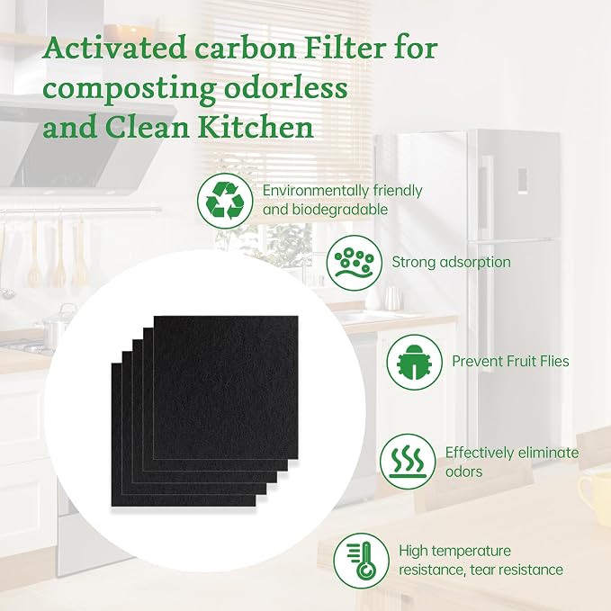 16-Pack Trash Can Odor Absorbing Filter Refills Compatible - Image 4