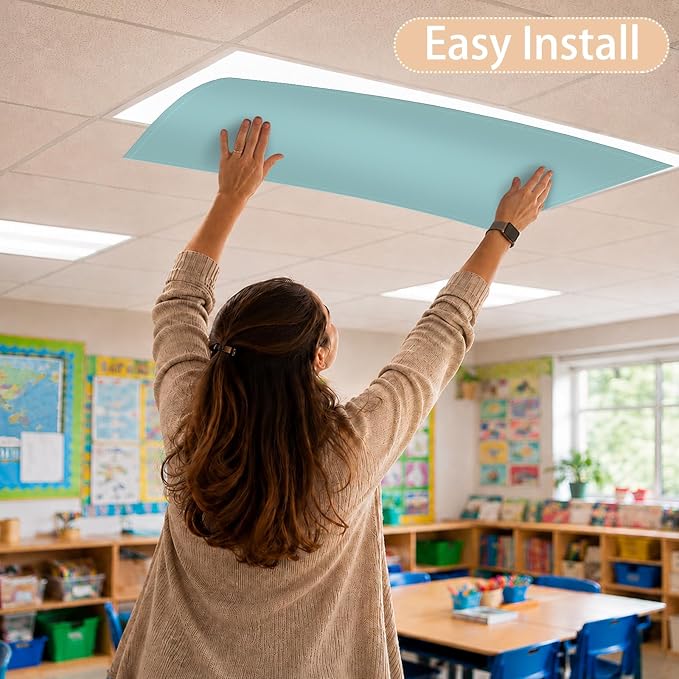 6pcs Magnetic Fluorescent Light Covers - Image 4